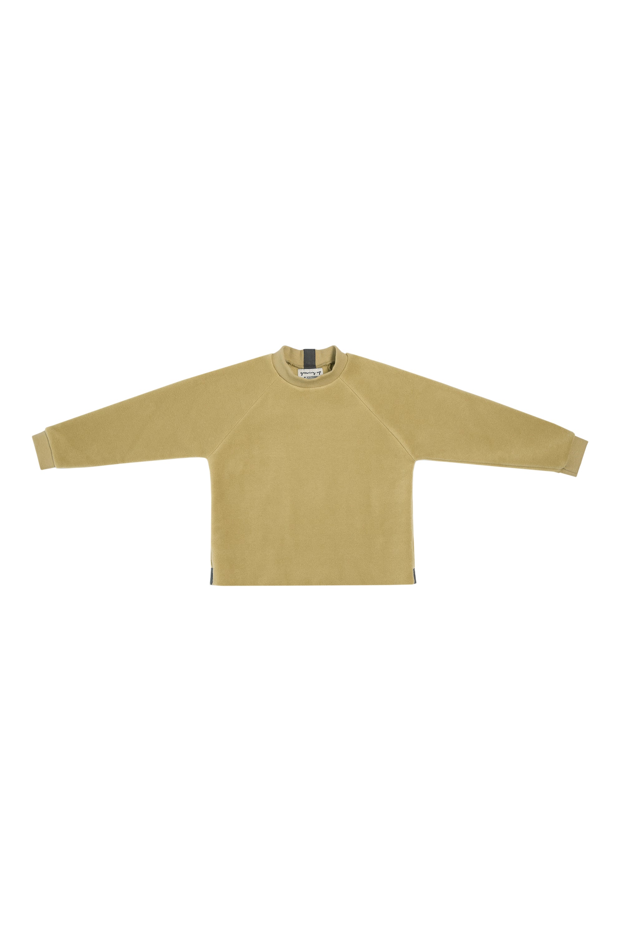 GROWING UP FLEECE BLUSE RUND HALS CHILD - 107 GU BLUSER OLIVE 655