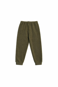 FLEECE BUKSER CHILD - 216 - MOSS/MOSS