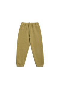 FLEECE BUKSER CHILD - 216 - OLIVE