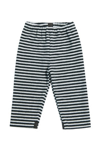 FLEECE BUKSER TODDLER - 215 - STRIPES B&W