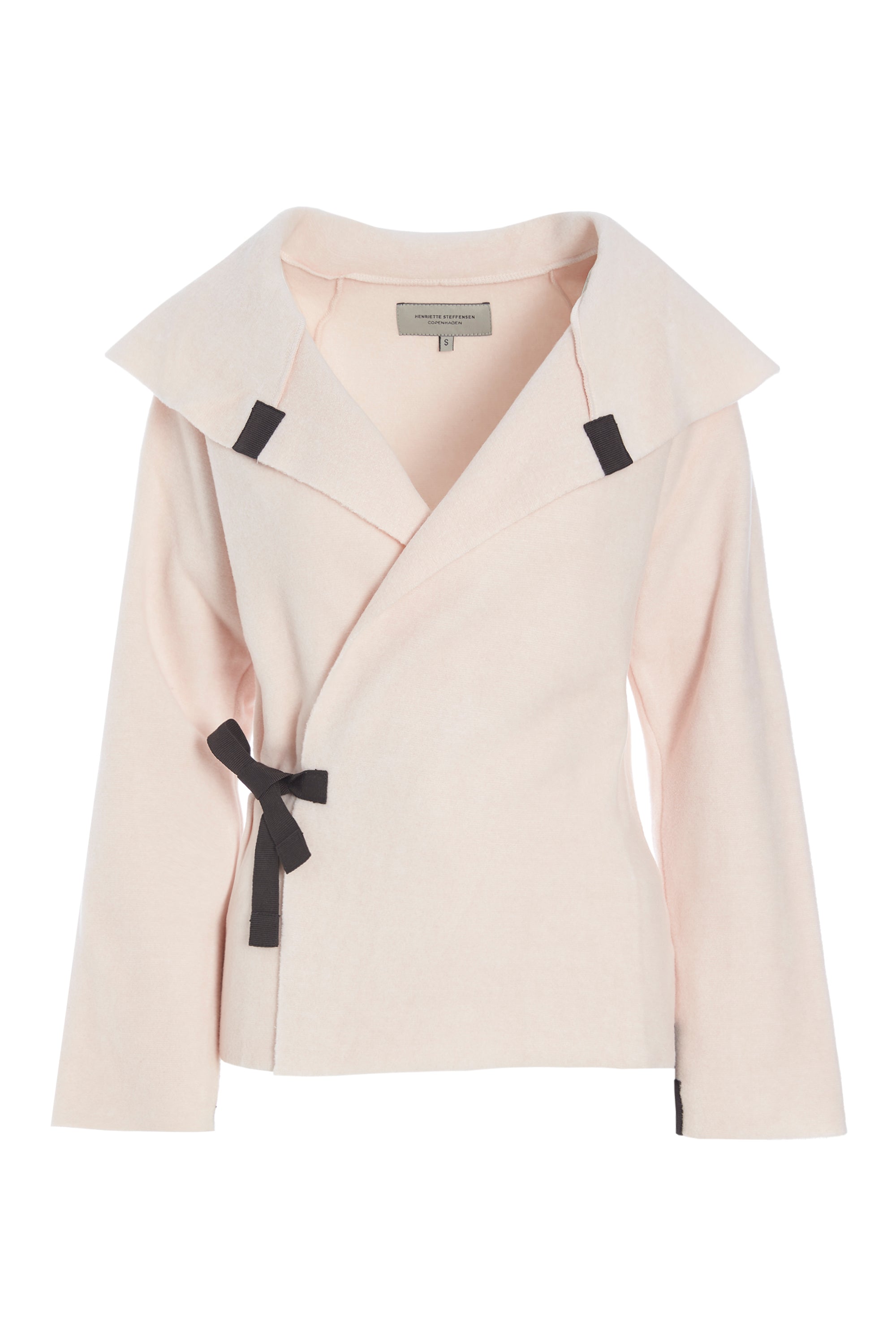HENRIETTE STEFFENSEN COPENHAGEN FLEECE SLÅ OM CARDIGAN - 7146 CARDIGANS SOFT ROSE 412