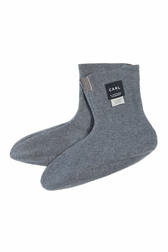 CARL BY STEFFENSEN COPENHAGEN FLEECE SOKKER MÆND - 2025C L & S ACCESSORIES GREY 905