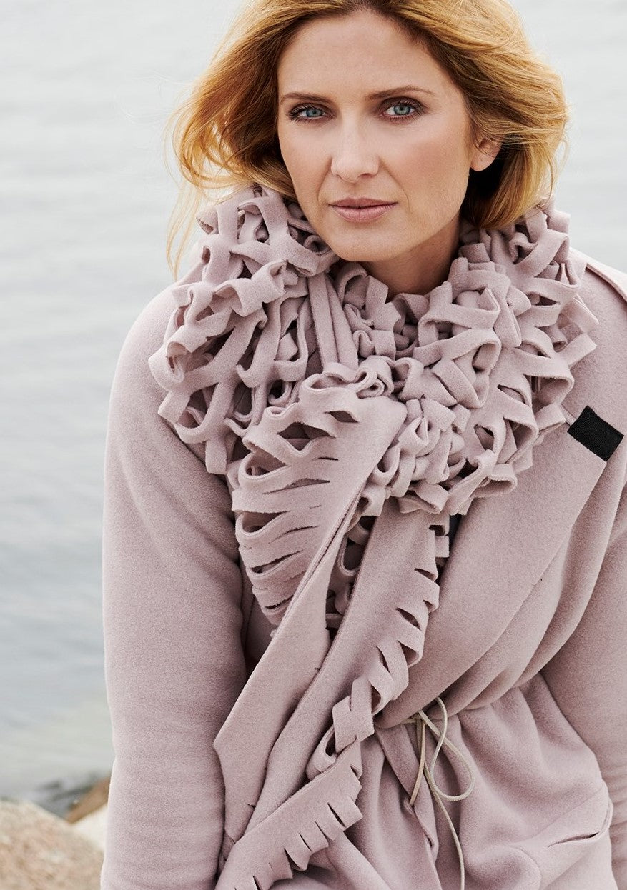 HENRIETTE STEFFENSEN COPENHAGEN GUIRLANDE TØRKLÆDE - 4075 SCARFS NUDE 401