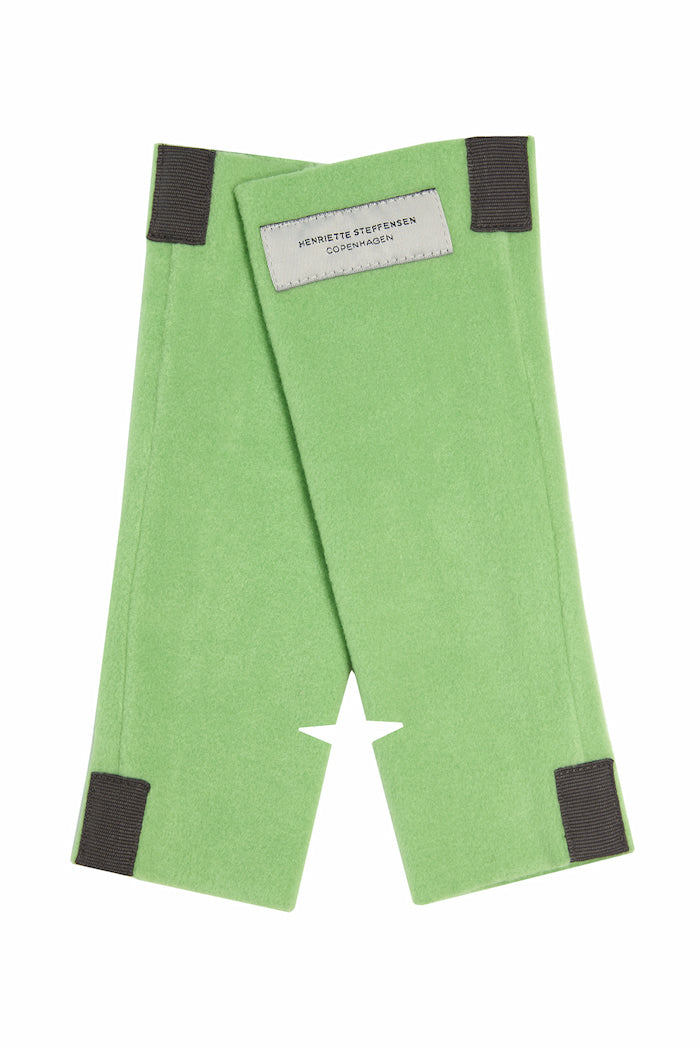 HENRIETTE STEFFENSEN COPENHAGEN HÅNDLEDSVARMERE - 6022 WRIST WARMERS JUICY GREEN 788