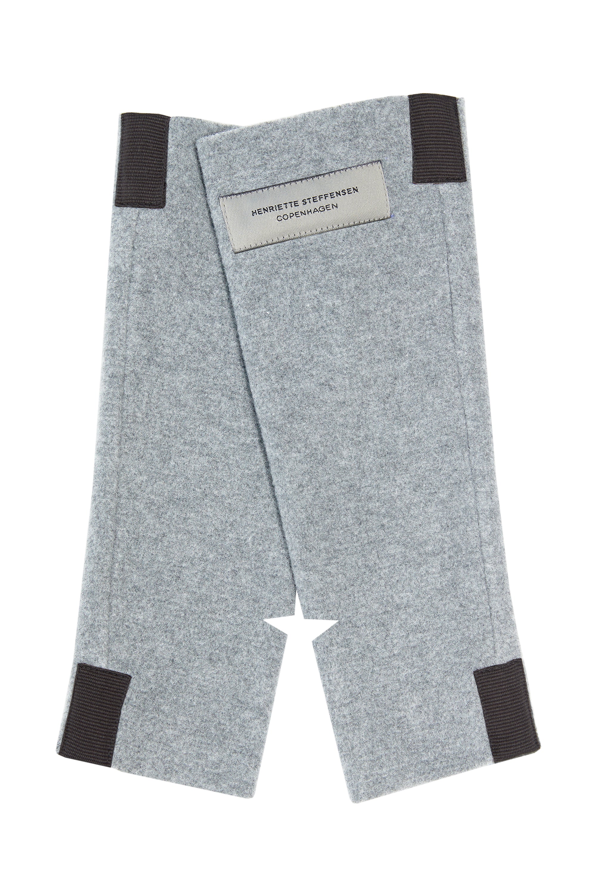 HENRIETTE STEFFENSEN COPENHAGEN HÅNDLEDSVARMERE - 6022 WRIST WARMERS LIGHT GREY 876