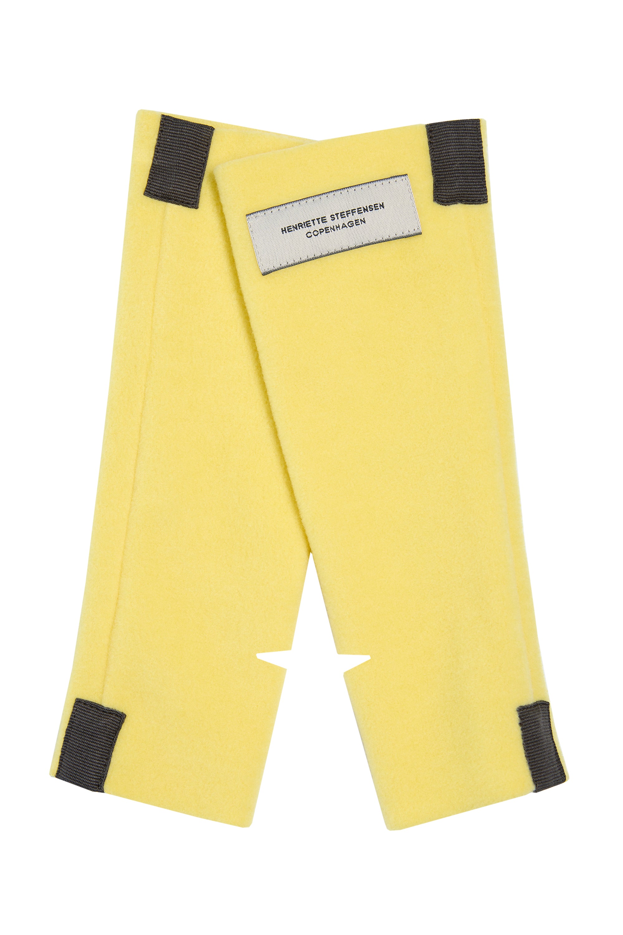 HENRIETTE STEFFENSEN COPENHAGEN HÅNDLEDSVARMERE - 6022 WRIST WARMERS YELLOW 704