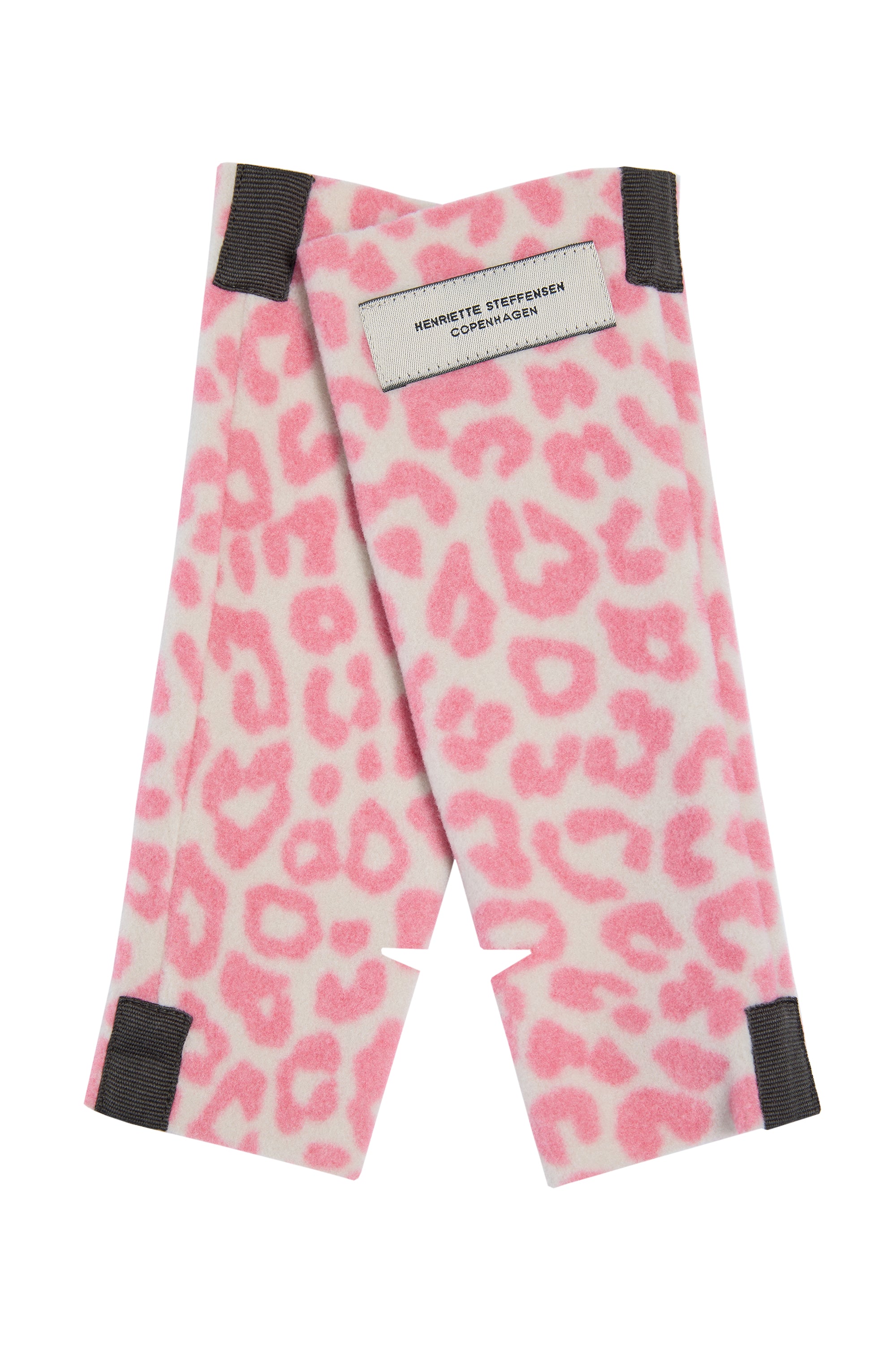 HENRIETTE STEFFENSEN COPENHAGEN HÅNDLEDSVARMERE - 6022P WRIST WARMERS PINK LEO 358