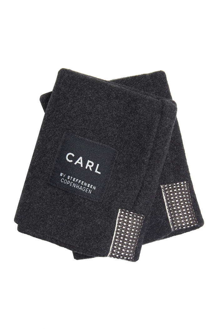 CARL BY STEFFENSEN COPENHAGEN HÅNDLEDSVARMERE MÆND - 6024C L & S ACCESSORIES SOFT BLACK 914