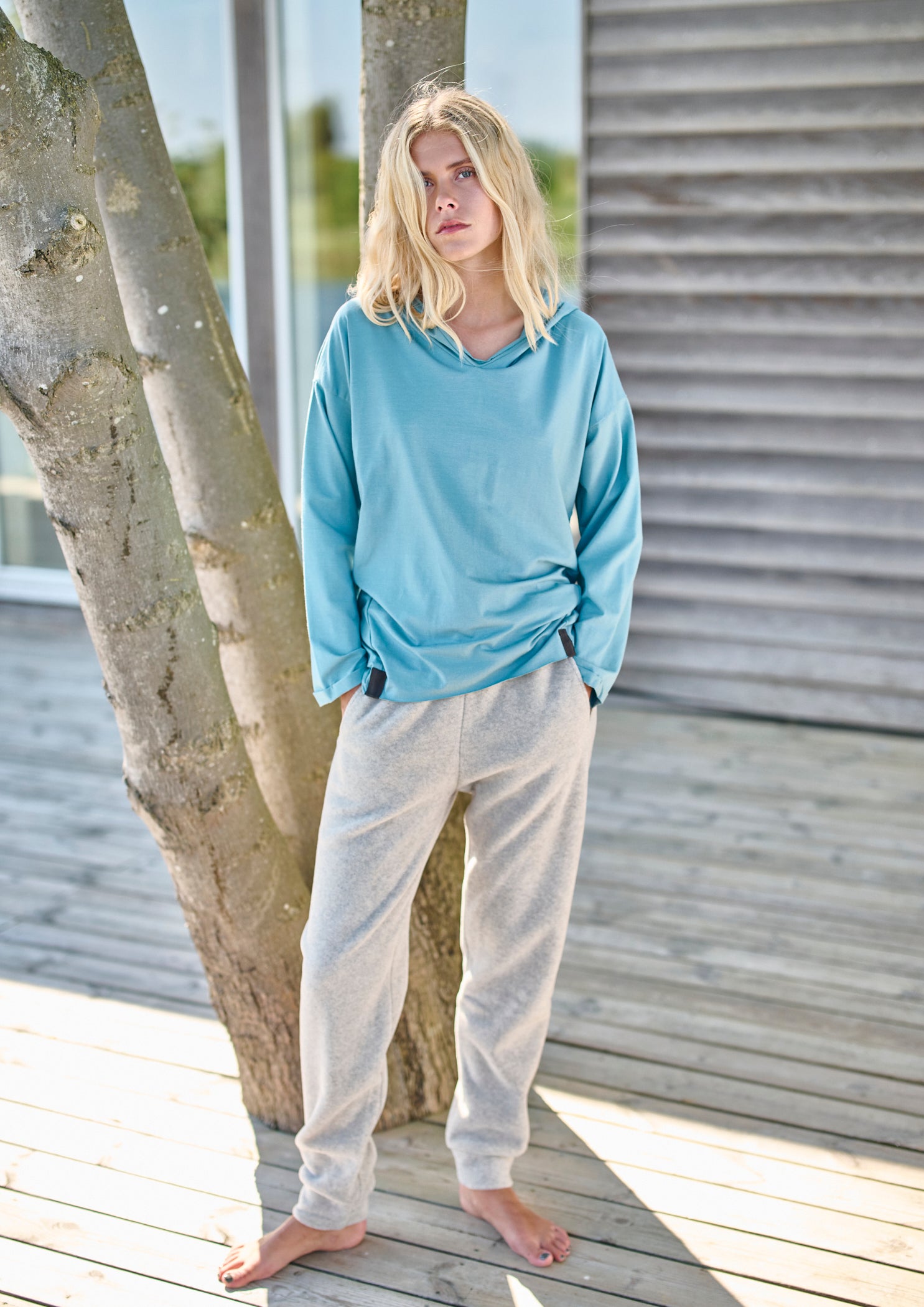 HENRIETTE STEFFENSEN COPENHAGEN HÆTTEBLUSE - 96067 HOODIES SALVIE 670