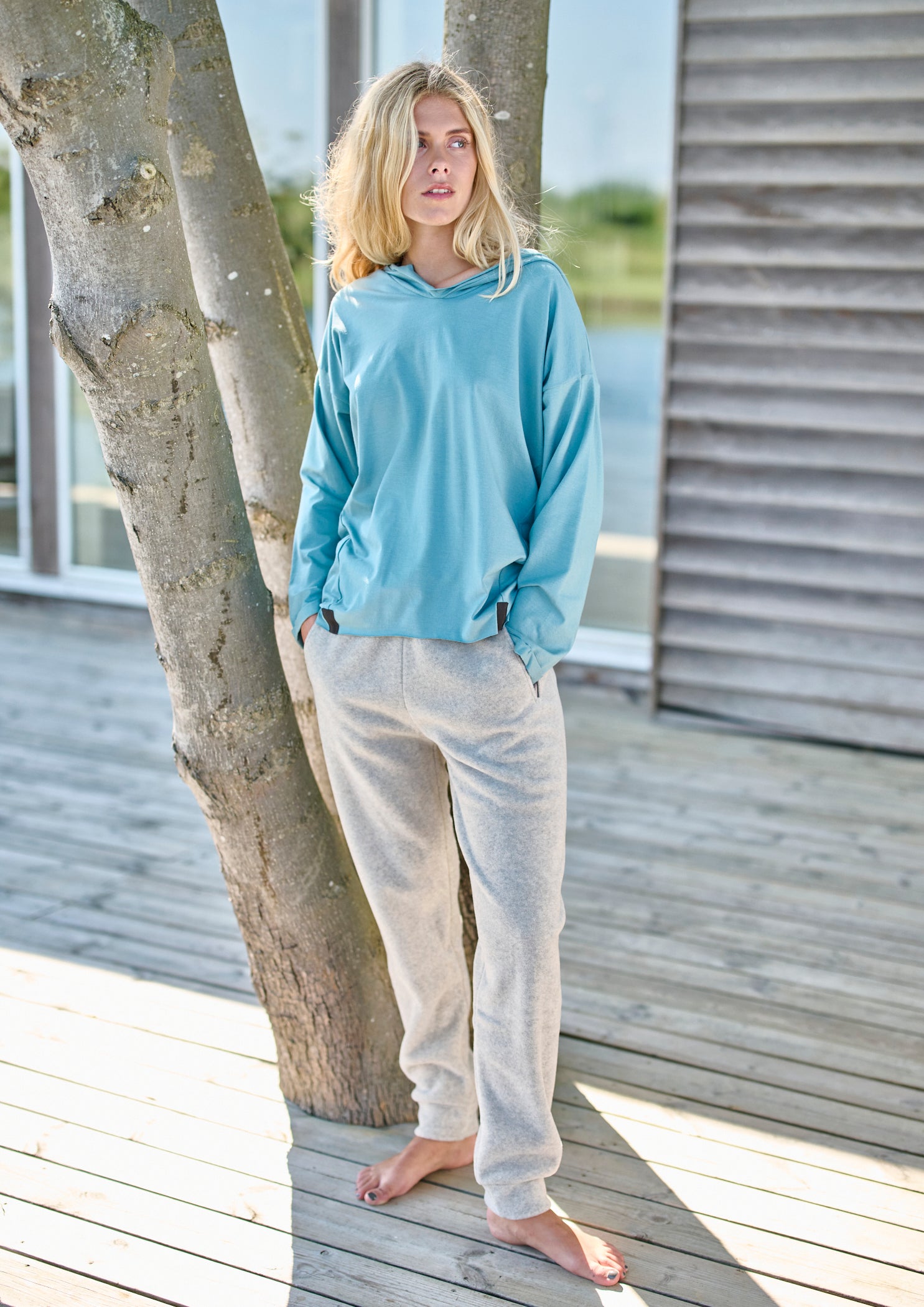 HENRIETTE STEFFENSEN COPENHAGEN HÆTTEBLUSE - 96067 HOODIES SALVIE 670