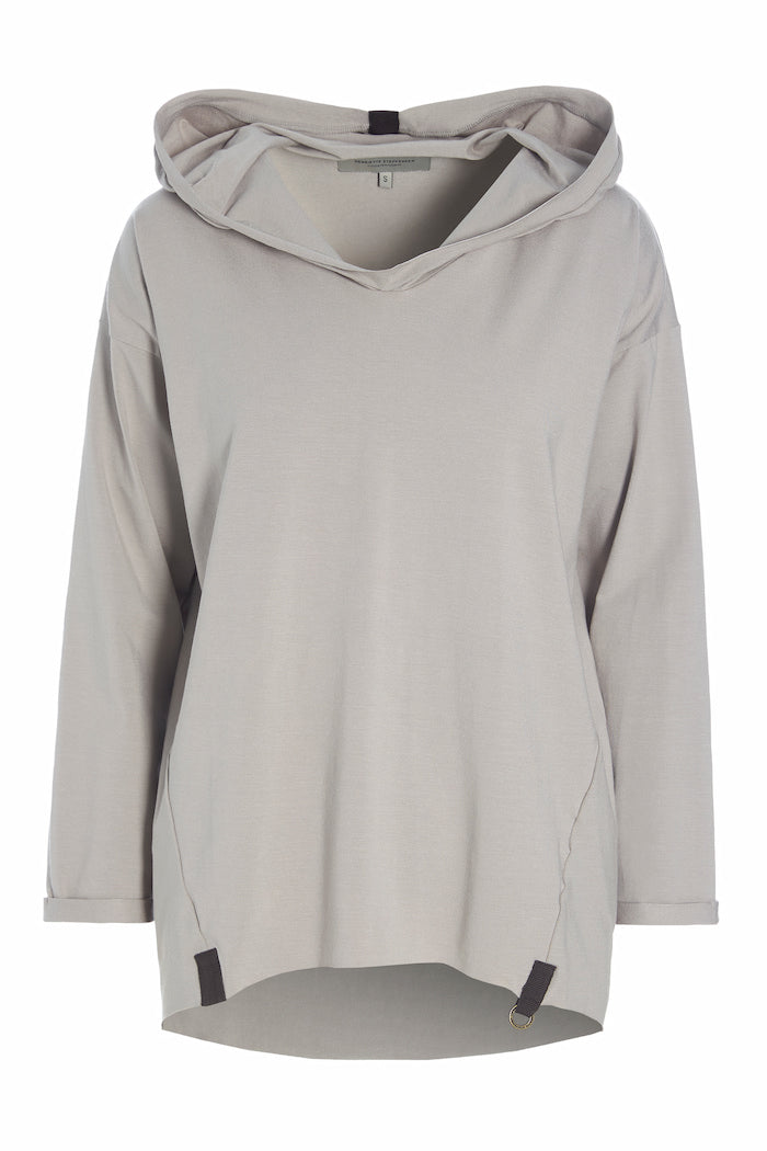 HENRIETTE STEFFENSEN COPENHAGEN HÆTTEBLUSE - 96067 HOODIES SAND 805