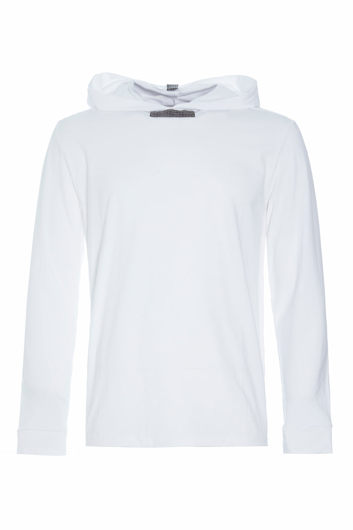 CARL BY STEFFENSEN COPENHAGEN HÆTTETRØJE - 1030C HOODIES WHITE 816