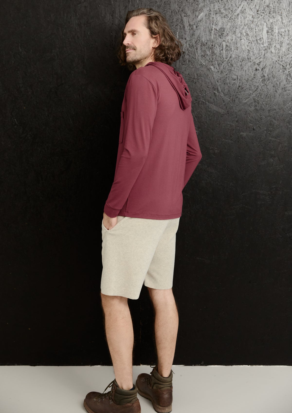 CARL BY STEFFENSEN COPENHAGEN HÆTTETRØJE - 1054C HOODIES BORDEAUX 474