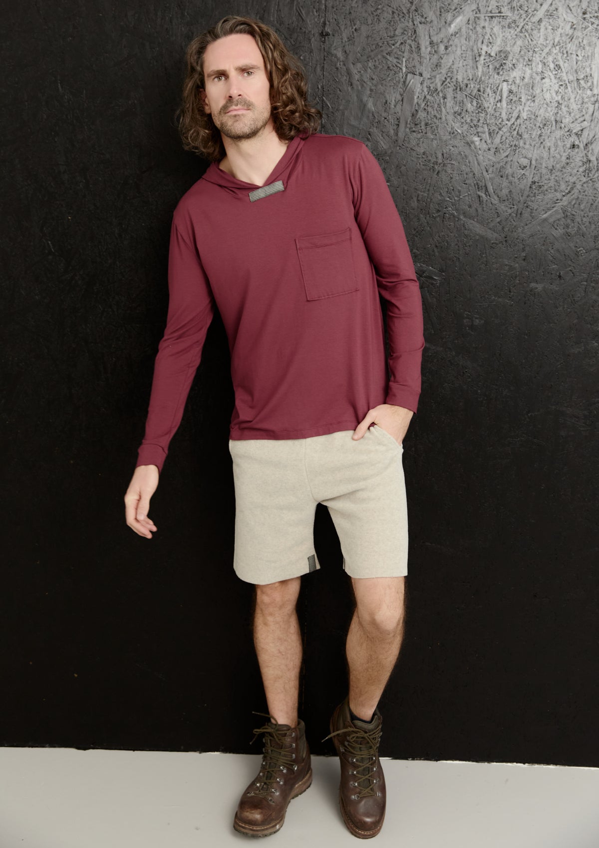 CARL BY STEFFENSEN COPENHAGEN HÆTTETRØJE - 1054C HOODIES BORDEAUX 474
