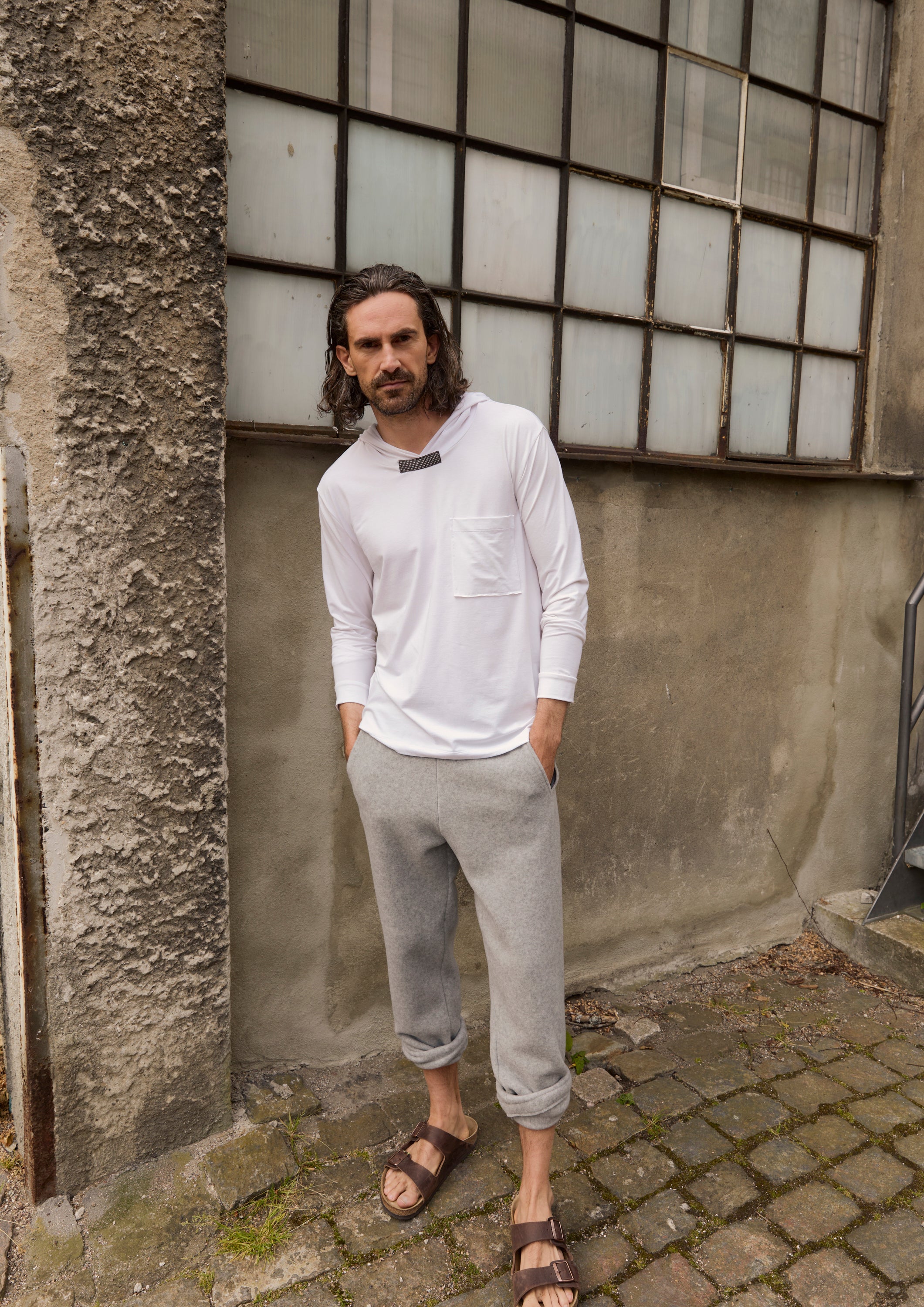 CARL BY STEFFENSEN COPENHAGEN HÆTTETRØJE - 1054C HOODIES WHITE 816