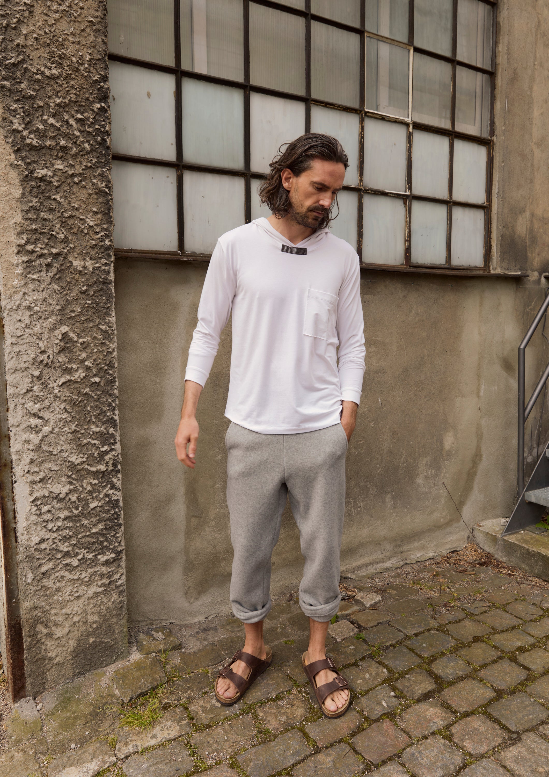 CARL BY STEFFENSEN COPENHAGEN HÆTTETRØJE - 1054C HOODIES WHITE 816