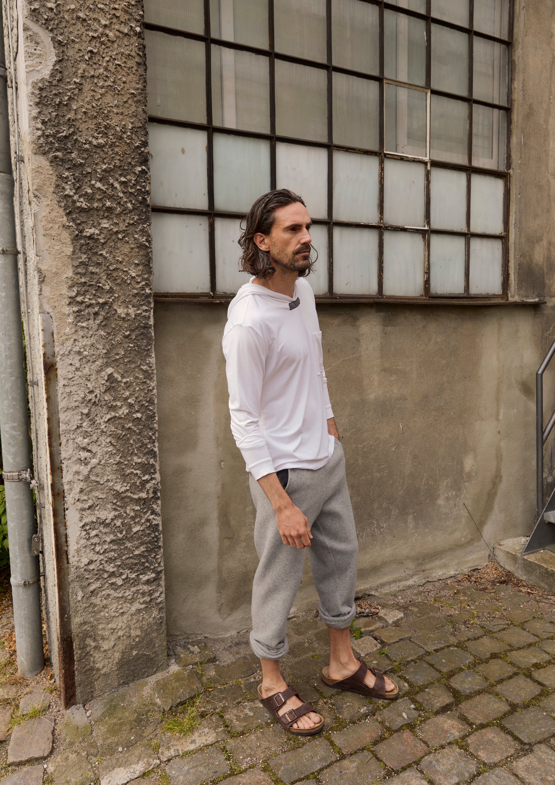 CARL BY STEFFENSEN COPENHAGEN HÆTTETRØJE - 1054C HOODIES WHITE 816