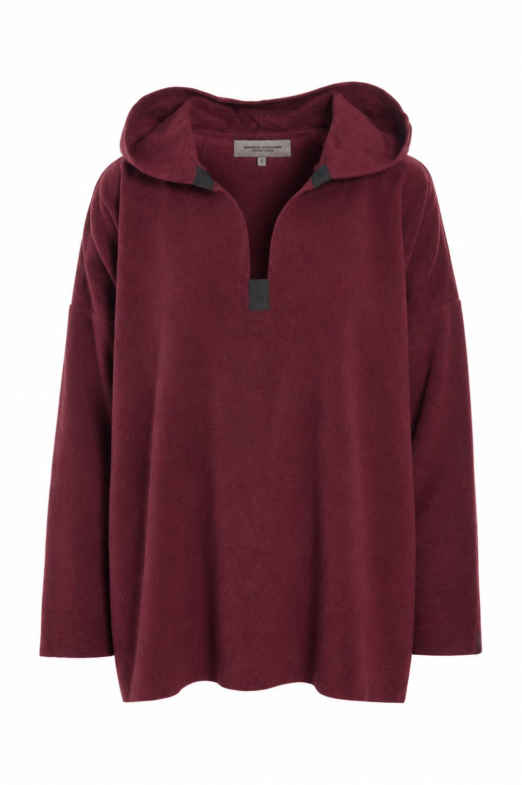 HENRIETTE STEFFENSEN COPENHAGEN HÆTTETRØJE - 1413 BLUSER BORDEAUX 474