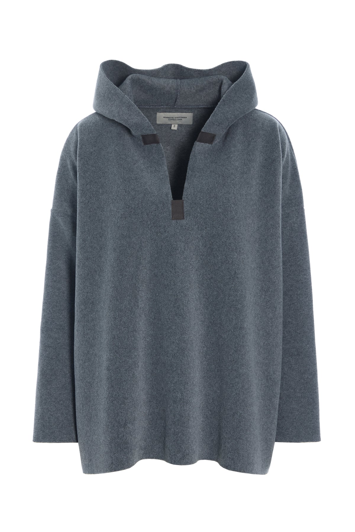 HENRIETTE STEFFENSEN COPENHAGEN HÆTTETRØJE - 1413 BLUSER GREY 905