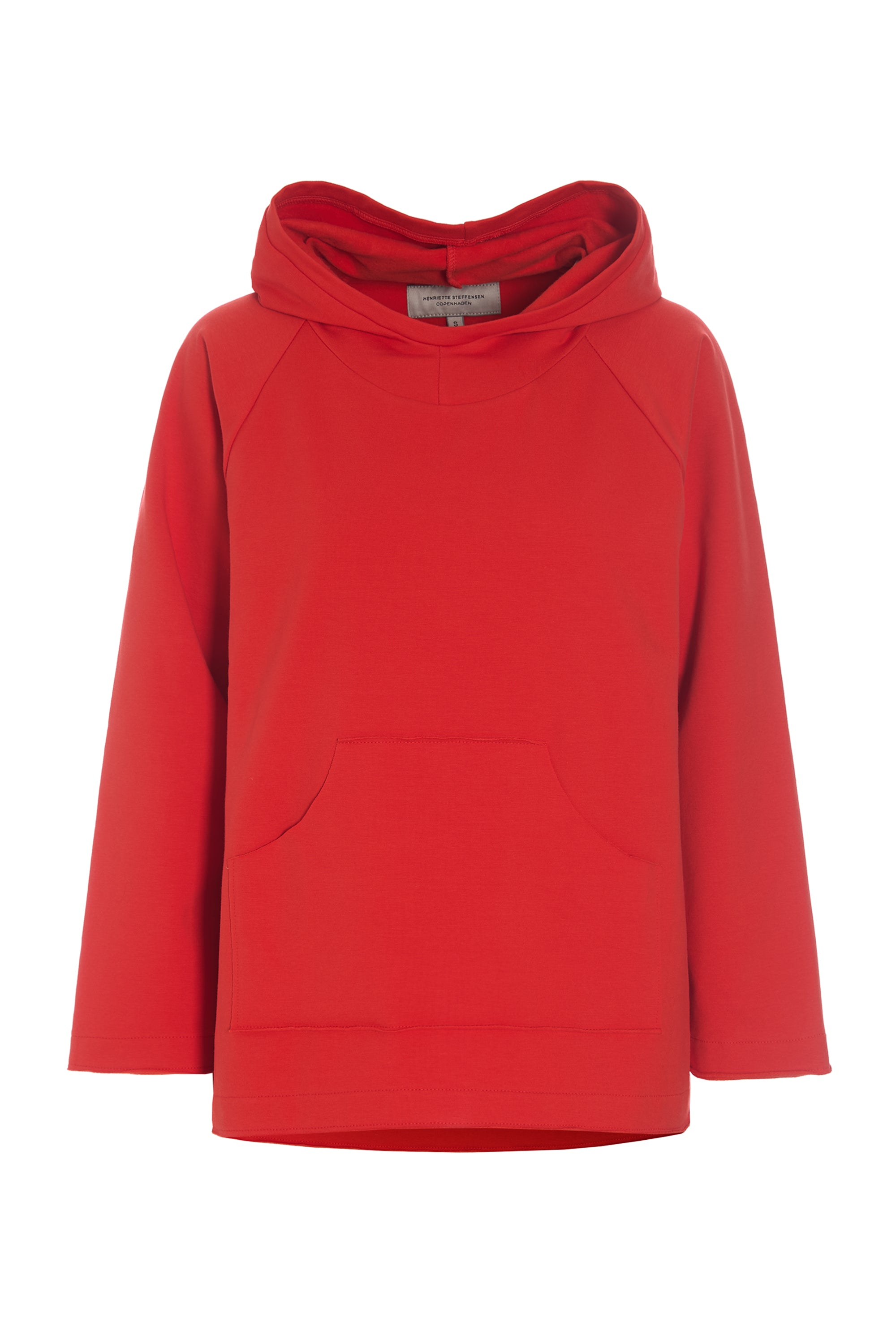 HENRIETTE STEFFENSEN COPENHAGEN HÆTTETRØJE - 71015 HOODIES TOMATO 845