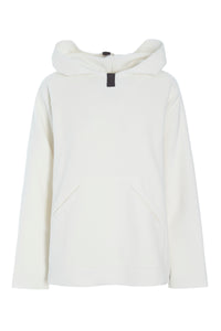HÆTTETRØJE MED LOMMER - 1298 - OFF WHITE