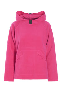 HÆTTETRØJE MED LOMMER - 1298 - PINK