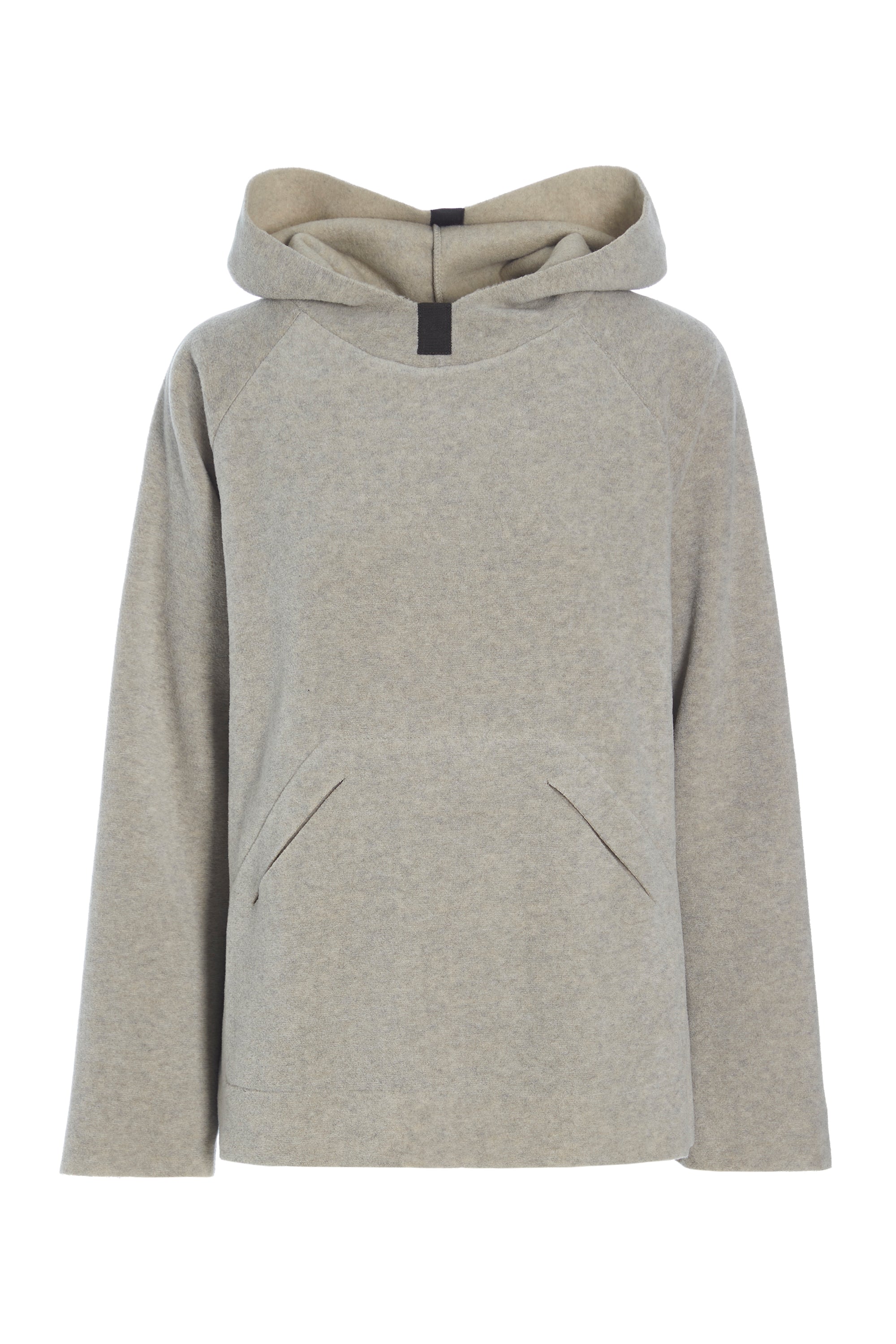 HENRIETTE STEFFENSEN COPENHAGEN HÆTTETRØJE MED LOMMER - 1298 SWEATERS fleece SAND 805