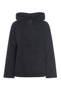 HÆTTETRØJE MED LOMMER - 1298 - SOFT BLACK