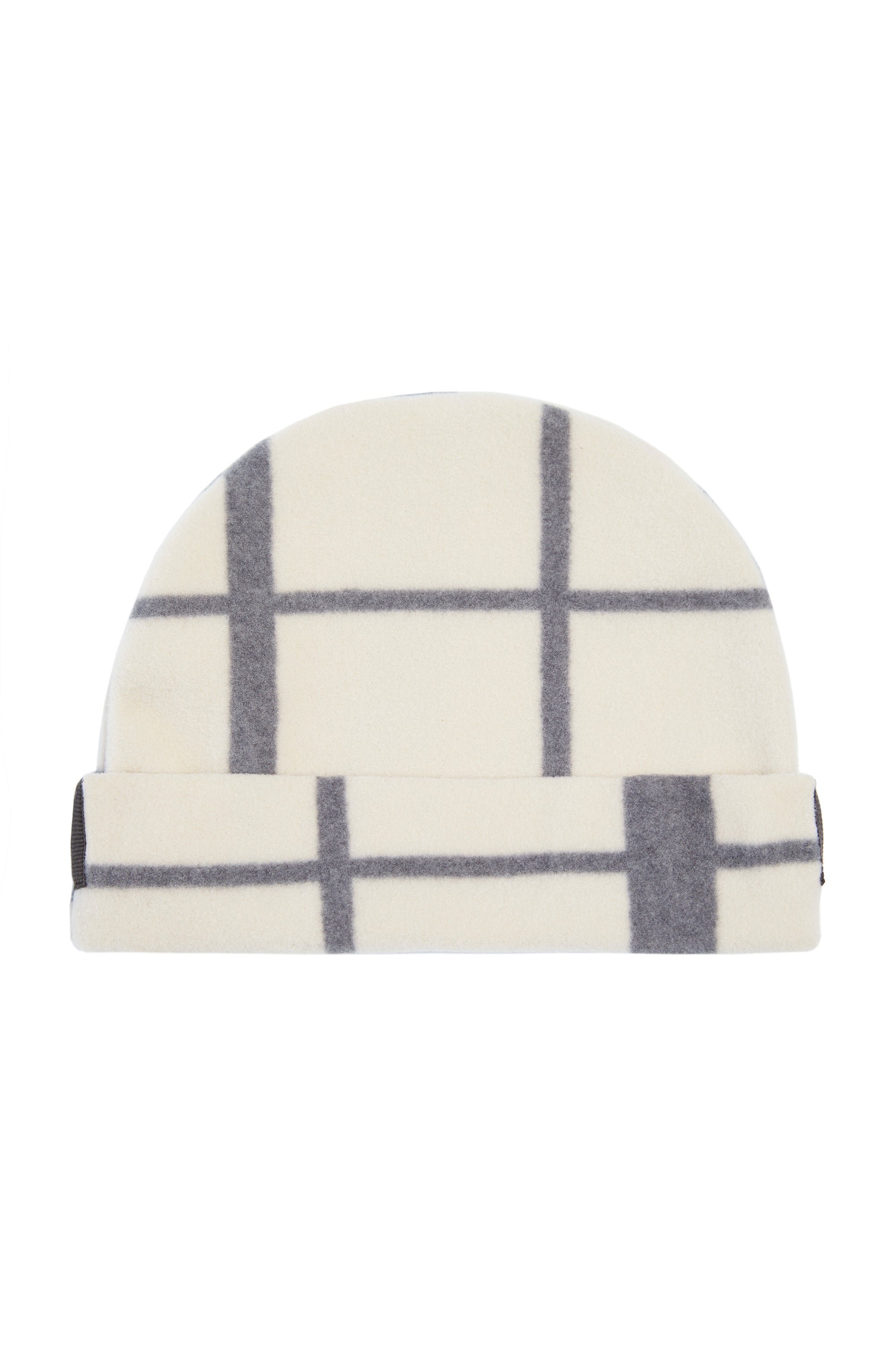 HENRIETTE STEFFENSEN COPENHAGEN HAT BEANIE - 4071P HATS CLAN CHECK KIT/GREY