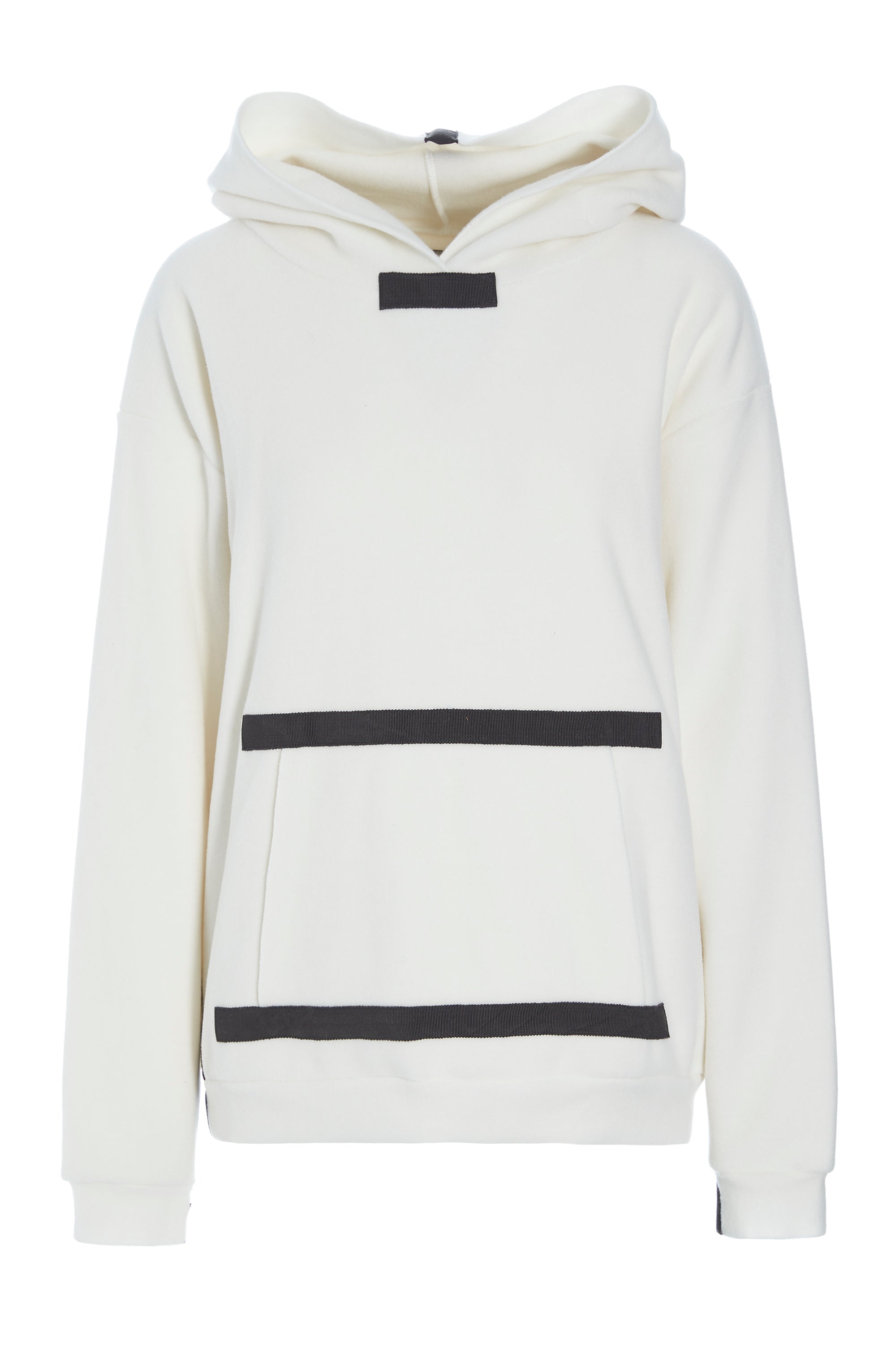 HENRIETTE STEFFENSEN COPENHAGEN HOODIE - 1344 SWEATERS fleece OFF WHITE 802