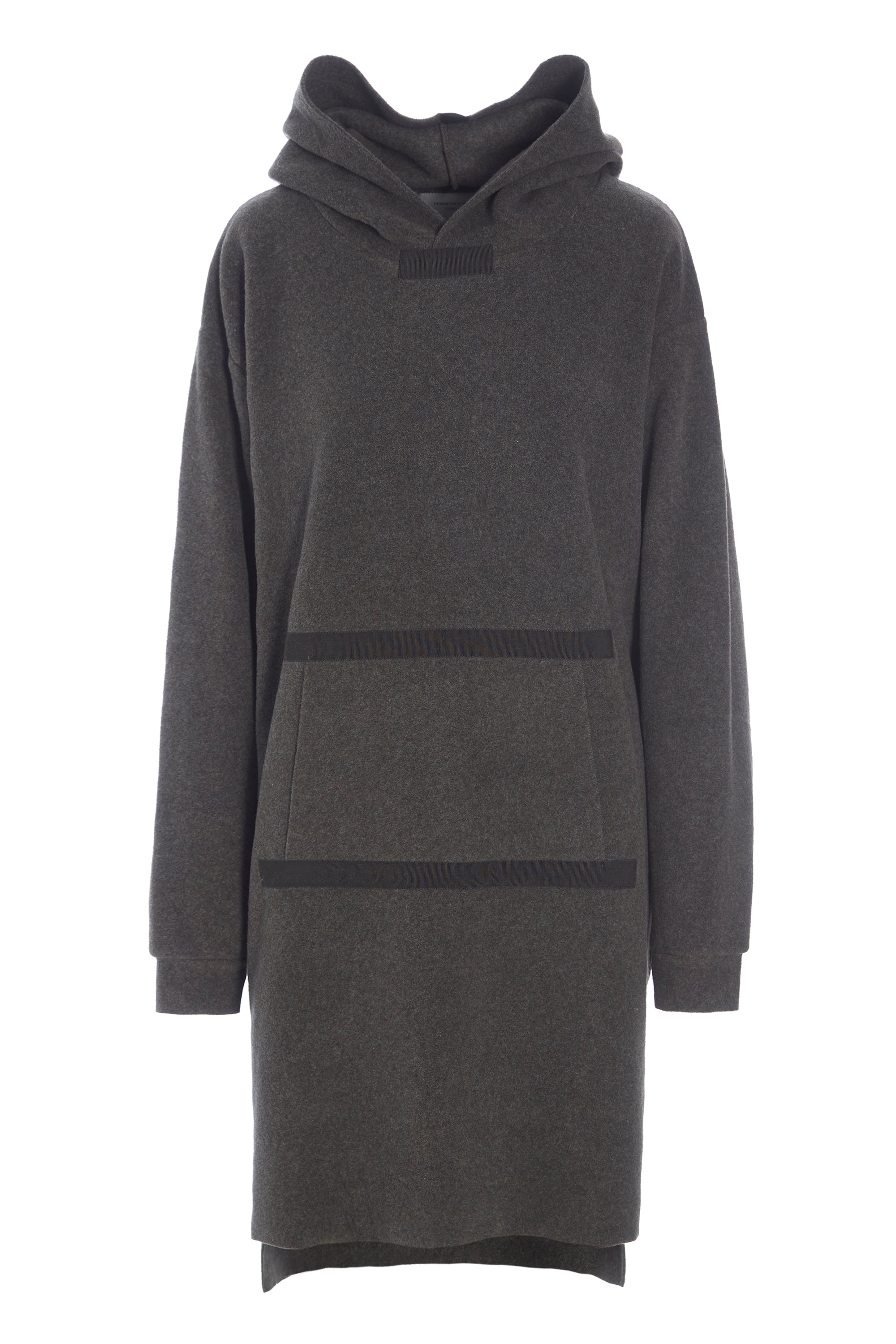 HENRIETTE STEFFENSEN COPENHAGEN HOODIE TUNIKA - 1345 TUNICS BARK 320