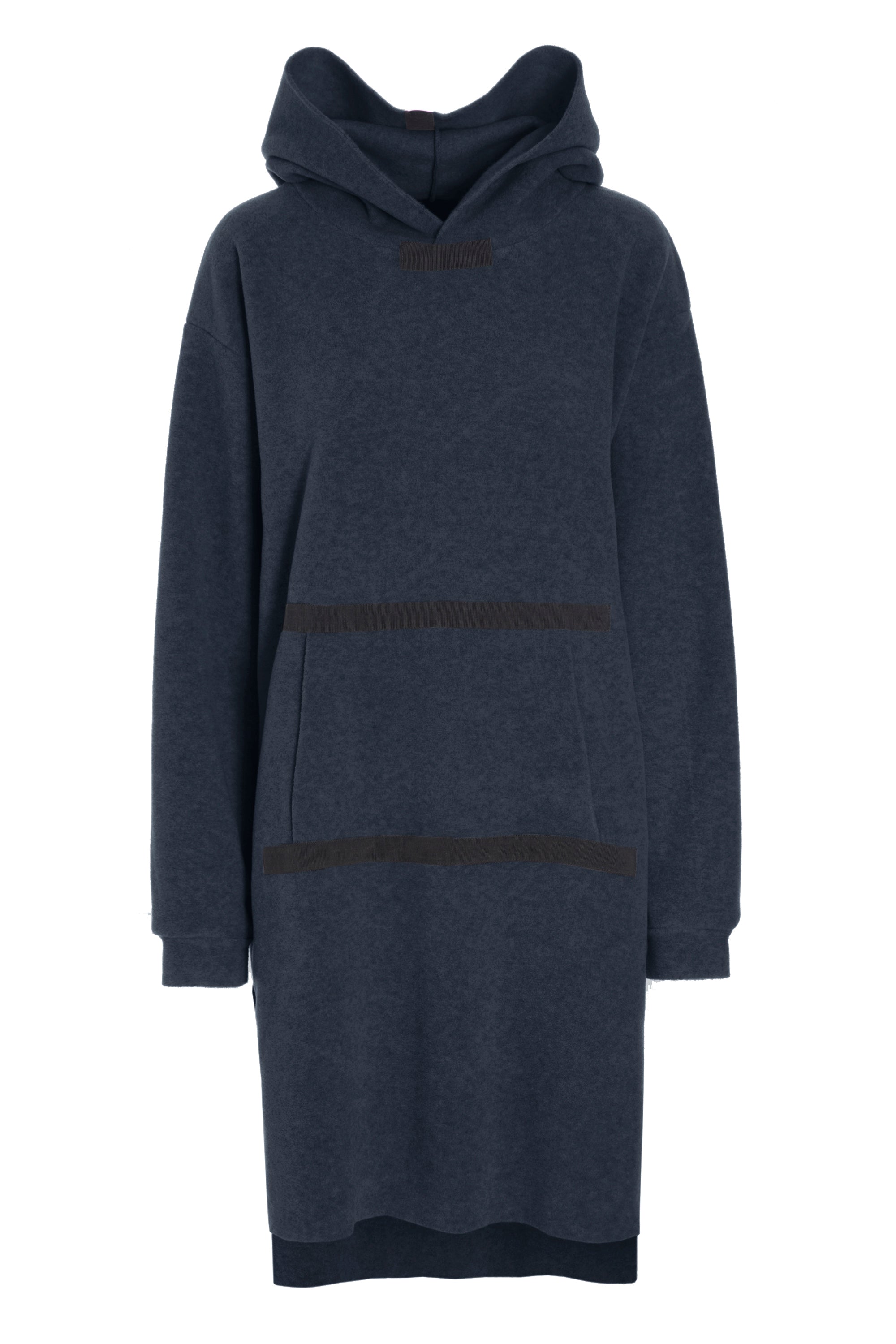 HENRIETTE STEFFENSEN COPENHAGEN HOODIE TUNIKA - 1345 TUNICS DEEP BLUE 502