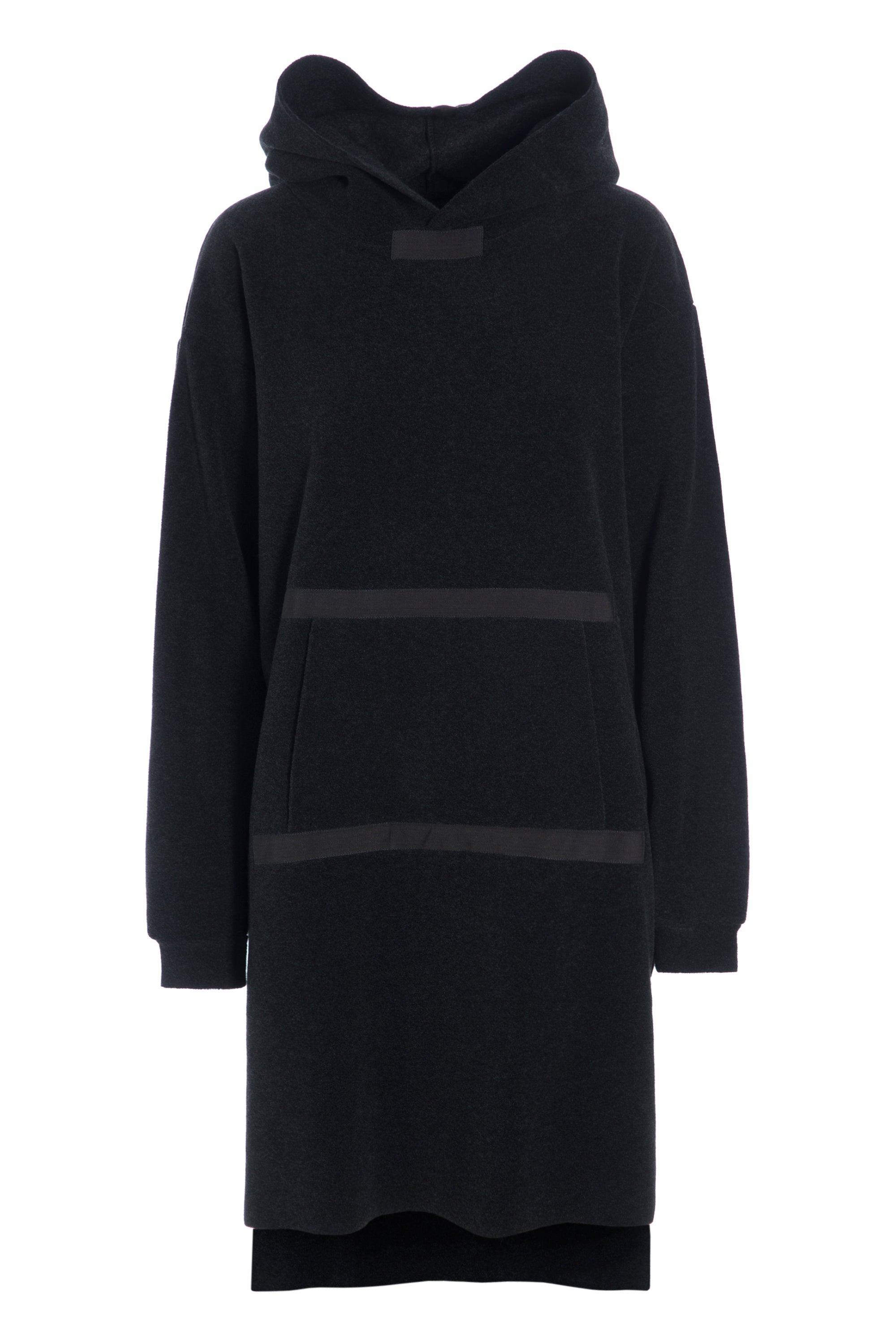 HENRIETTE STEFFENSEN COPENHAGEN HOODIE TUNIKA - 1345 TUNICS SOFT BLACK 914