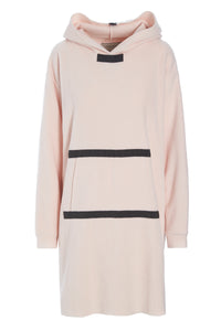 HOODIE TUNIKA - 1345 - SOFT ROSE