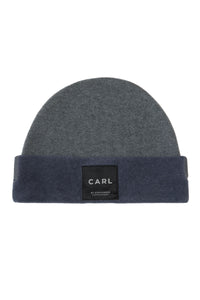 HUE MED FOLDET KANT - 1008C - GREY/SOFT BLUE