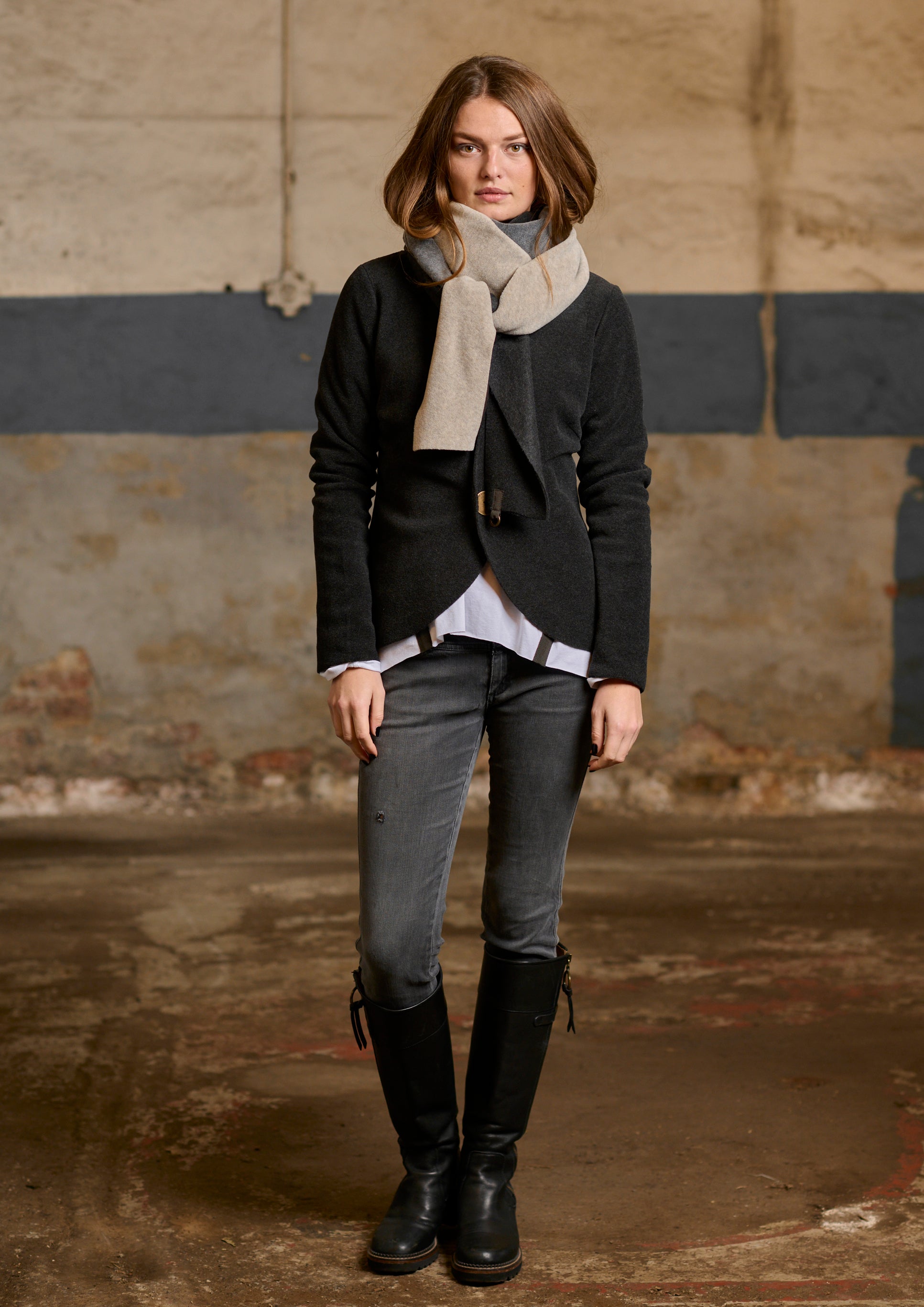 HENRIETTE STEFFENSEN COPENHAGEN JAKKE - 7147 CARDIGANS SOFT BLACK 914