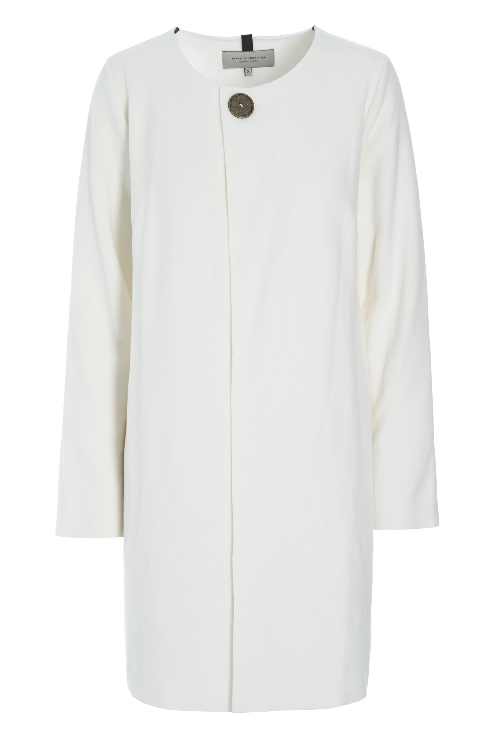 HENRIETTE STEFFENSEN COPENHAGEN JAKKE - 7148 CARDIGANS OFF WHITE 802