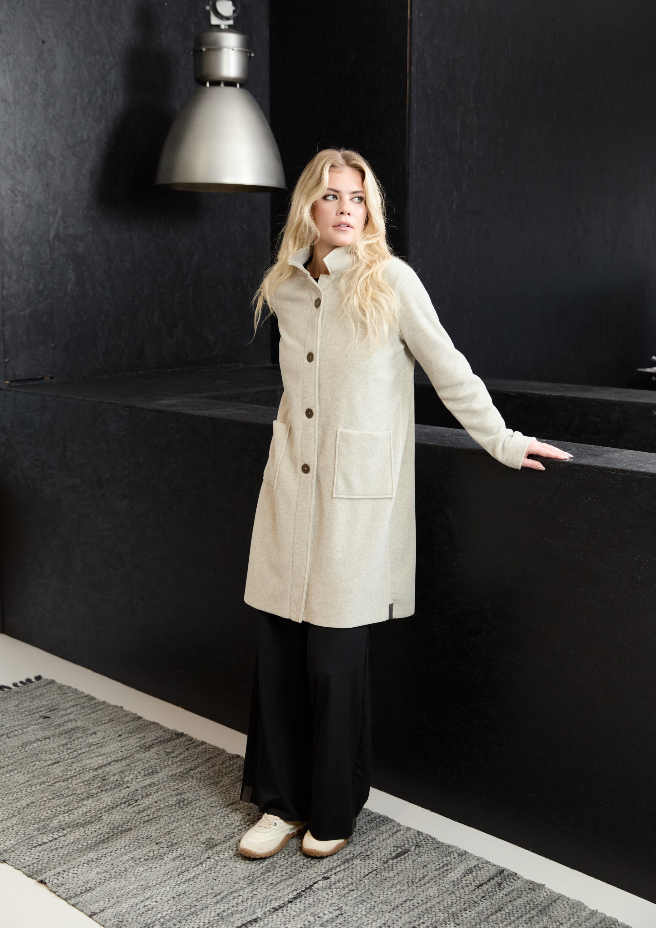 HENRIETTE STEFFENSEN COPENHAGEN JAKKE - 7182 CARDIGANS SAND 805
