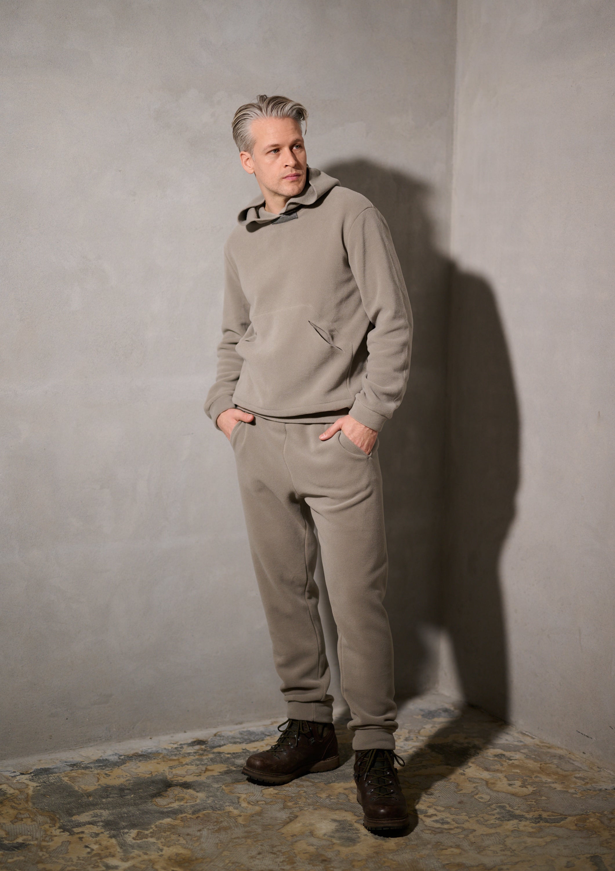 CARL BY STEFFENSEN COPENHAGEN JOGGING BUKSER - 1022C BUKSER ELEPHANT 654