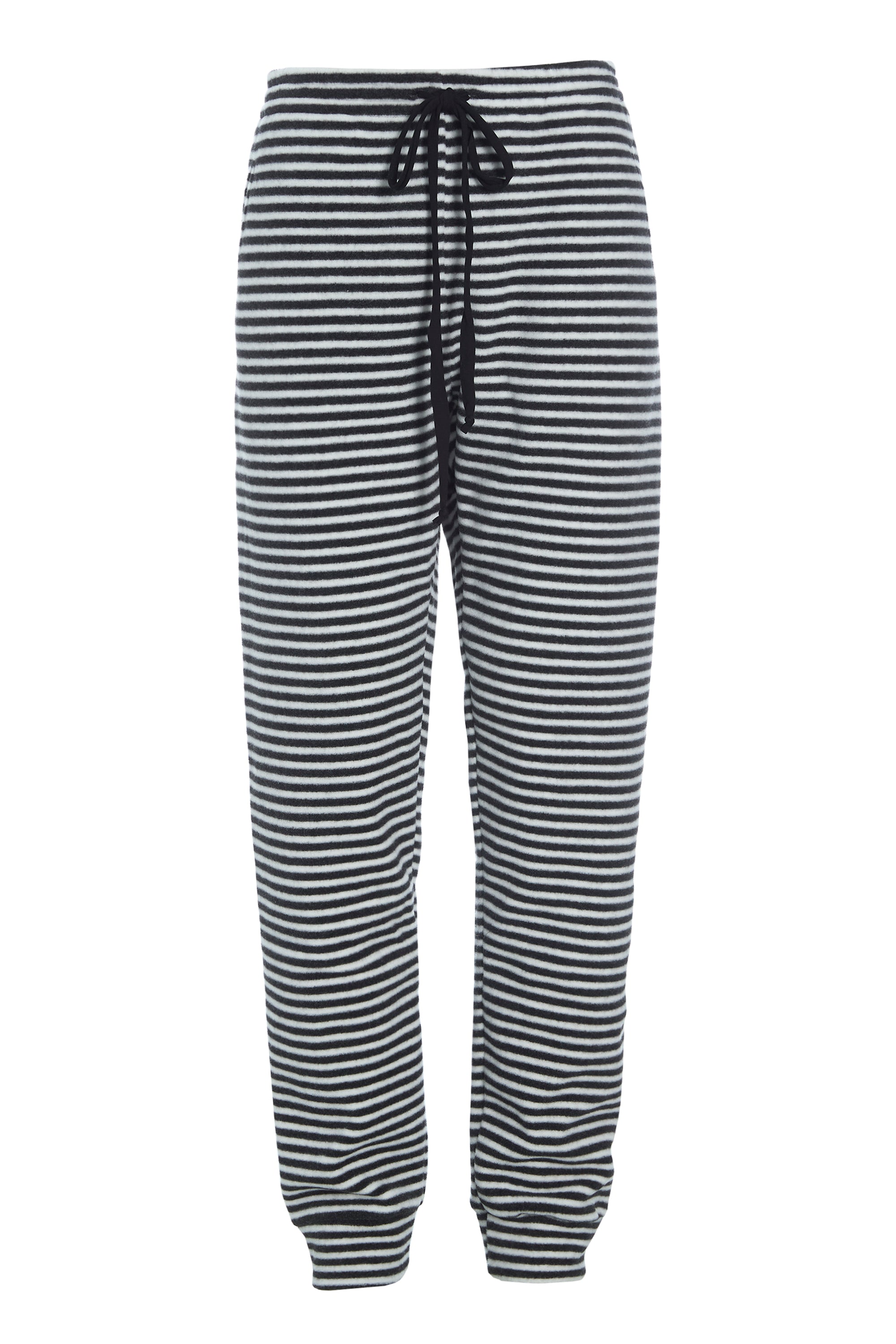 HENRIETTE STEFFENSEN COPENHAGEN JOGGING BUKSER - 2110 BUKSER STRIPES B&W 673