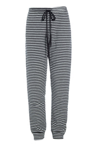 JOGGING BUKSER - 2110 - STRIPES B&W