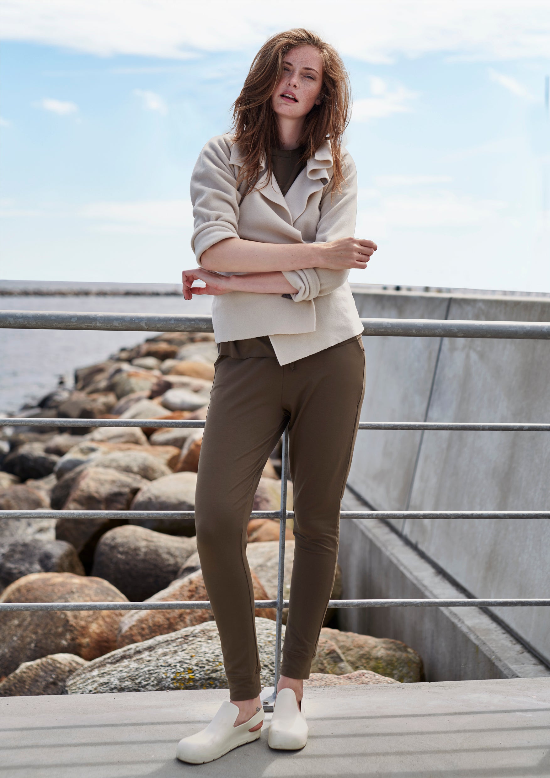 HENRIETTE STEFFENSEN COPENHAGEN JOGGING BUKSER - 99012 BUKSER BARK 320