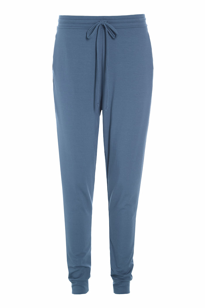 HENRIETTE STEFFENSEN COPENHAGEN JOGGING BUKSER - 99012 BUKSER DUSTY BLUE 794