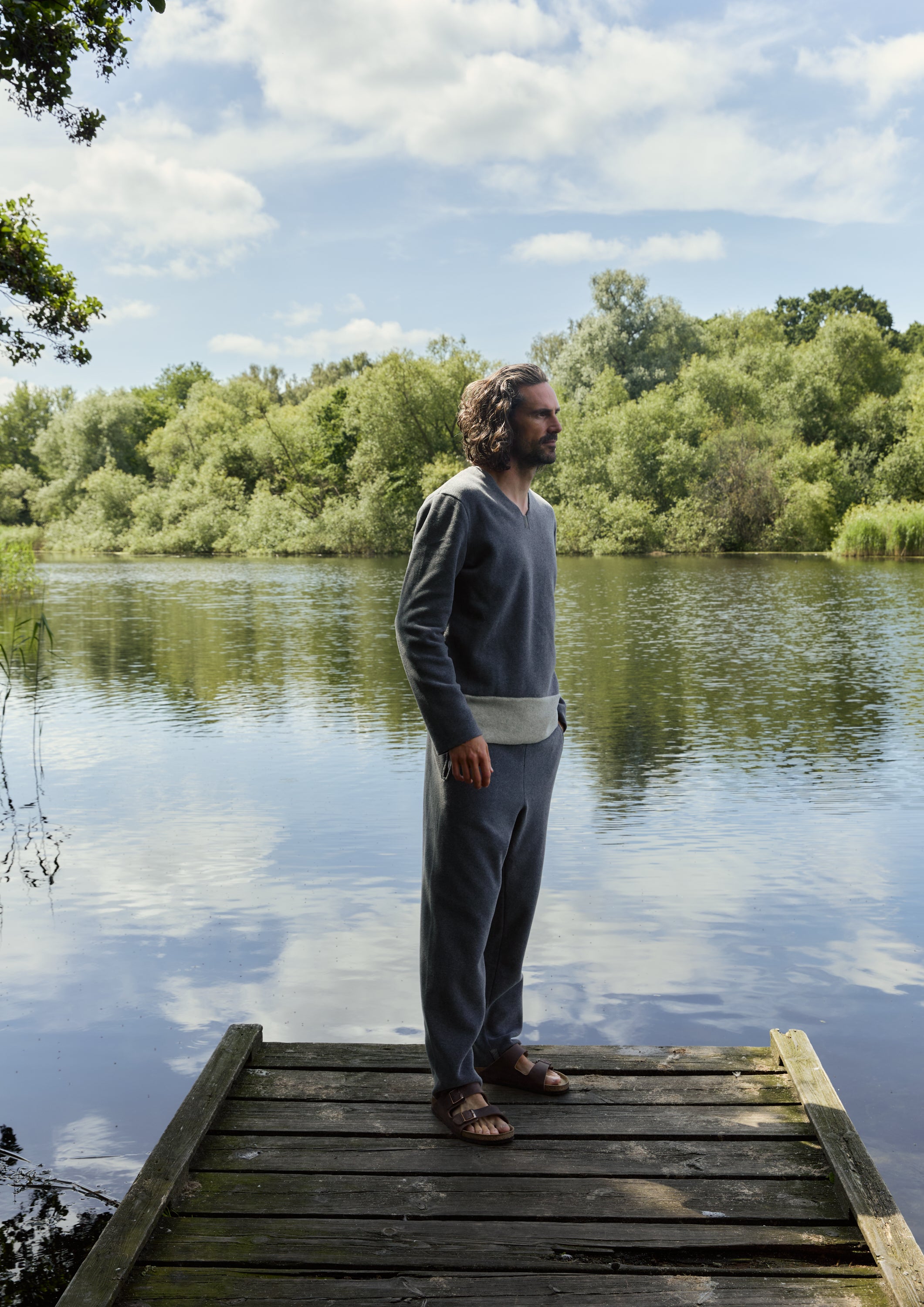 CARL BY STEFFENSEN COPENHAGEN JOGGING BUKSER MÆND - 1017C JOGGING GREY 905