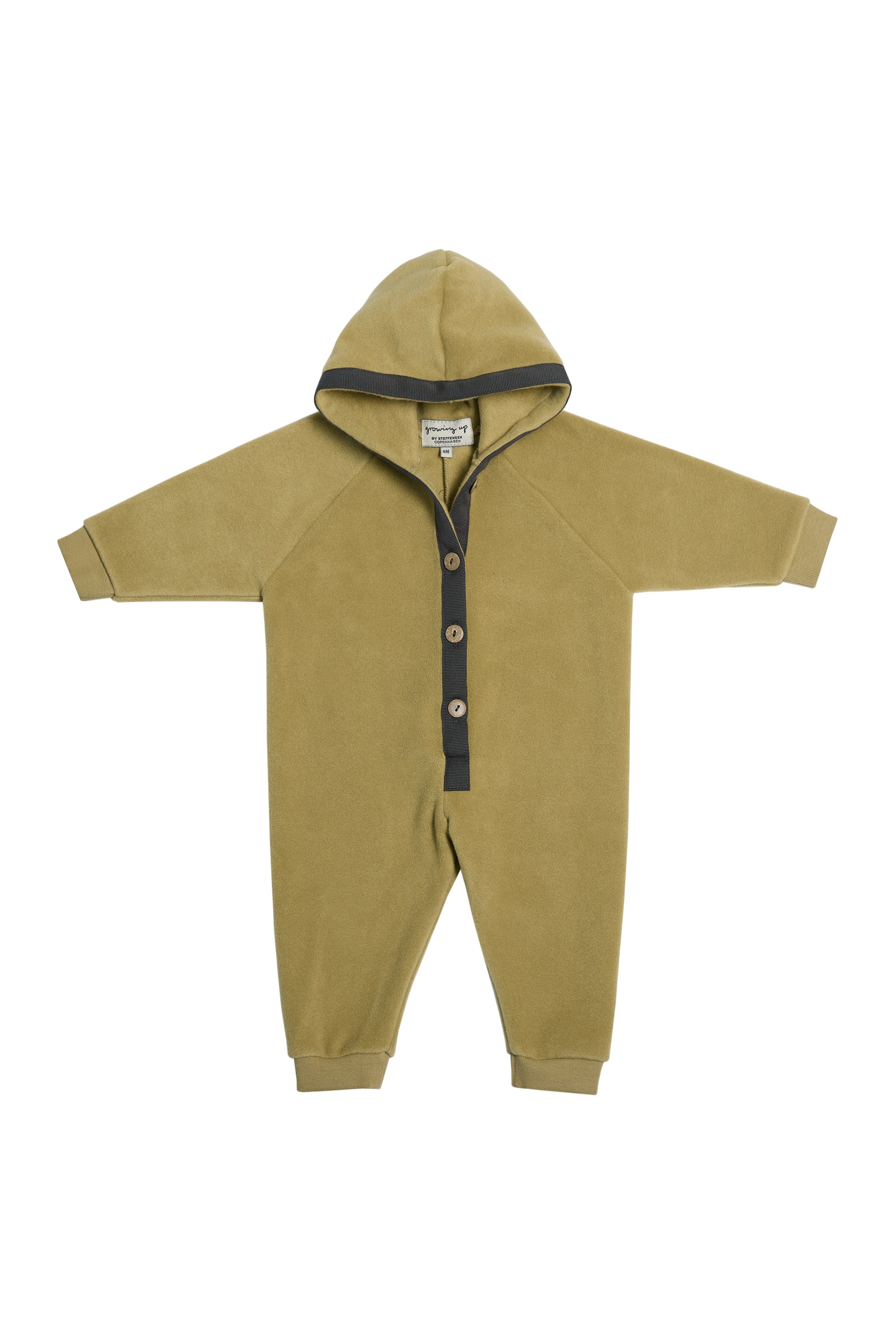 GROWING UP JUMPSUIT BABY - 402 GU JUMP OLIVE 655