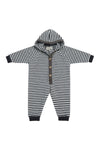 JUMPSUIT BABY - 402 - STRIPES B&W