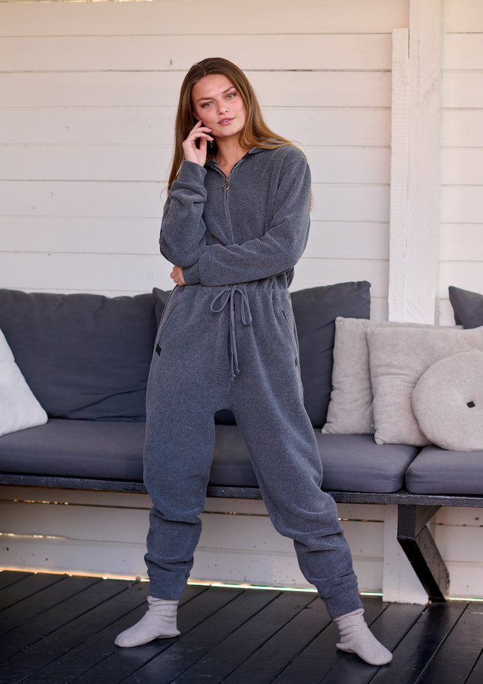 HENRIETTE STEFFENSEN COPENHAGEN JUMPSUIT KVINDER - 3900 JUMPSUITS GREY 905