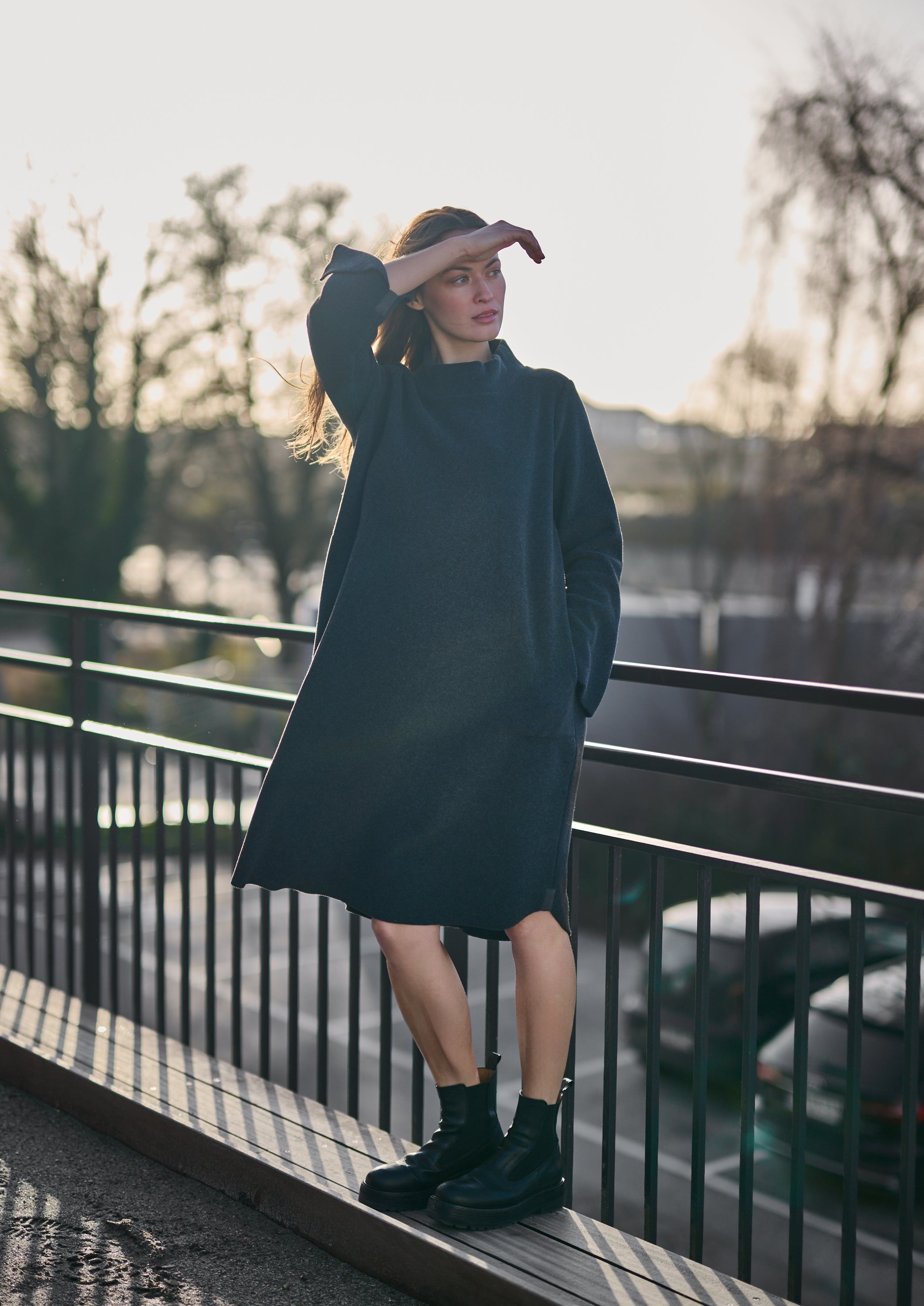 HENRIETTE STEFFENSEN COPENHAGEN KJOLE - 3255 KJOLER SOFT BLACK 914