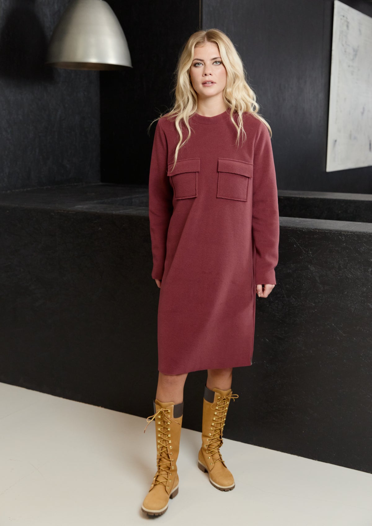 HENRIETTE STEFFENSEN COPENHAGEN KJOLE - 3258 KJOLER BORDEAUX 474