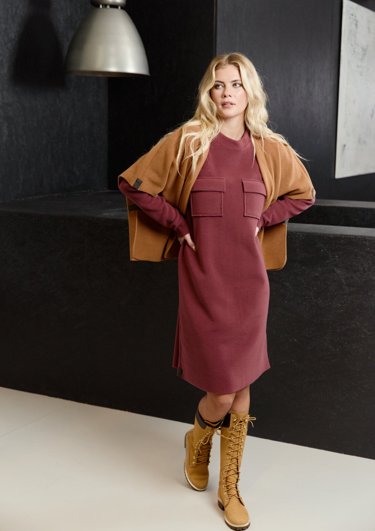 HENRIETTE STEFFENSEN COPENHAGEN KJOLE - 3258 KJOLER BORDEAUX 474